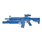 Blueguns FSM4FTRCSM203 M4 Flat Top Closed Stock, Fwd Rail, M203 Grenade Launcher Replica Training Gun - Blueguns Guns blue gun blue training guns blue guns rings blue guns Blueguns bluegun blue gun training glock 19 blue gun blue guns rings manufactu