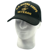 Rothco U.S. Marine Corps Veteran Hat Low Profile Baseball side detail photo