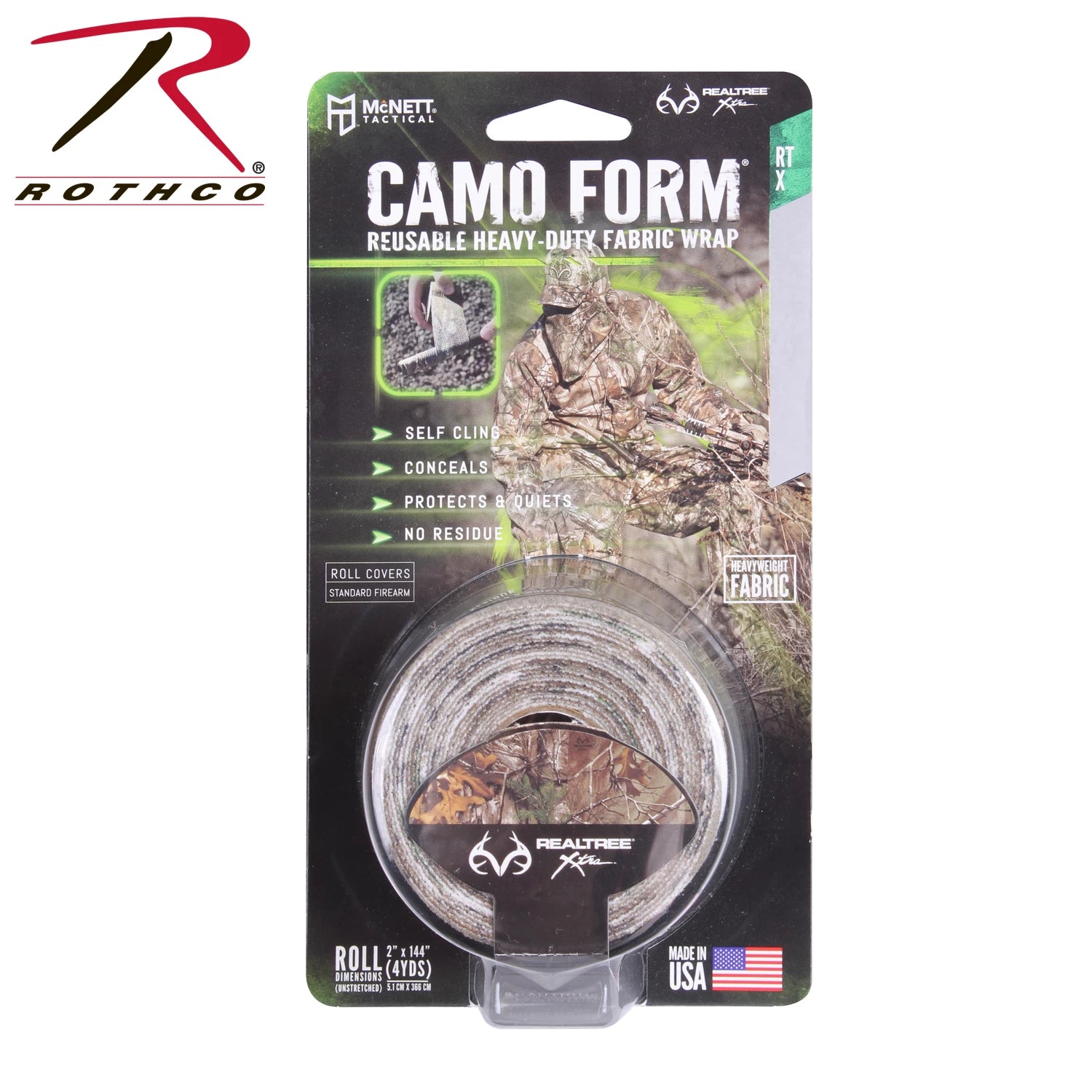 Rothco McNett Camo Form - Self Cling Camo Wrap MultiCam detail photo