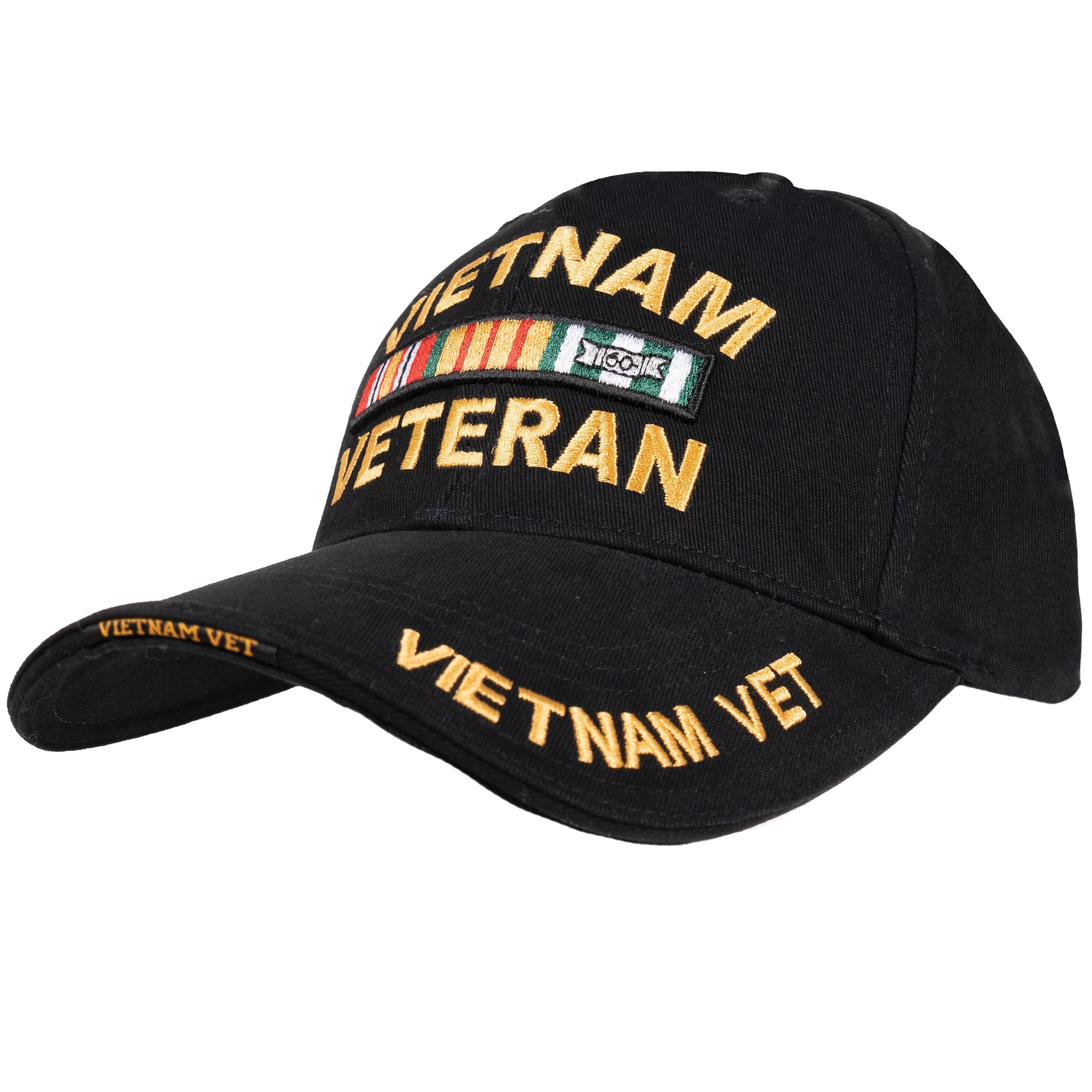 Deluxe Low Profile Vietnam Veteran Insignia Cap