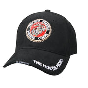 Rothco Deluxe Low Profile Cap With USMC Eagle Globe & additional view