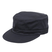 Rothco Military Adjustable Fatigue Cap Black Caps reverse view