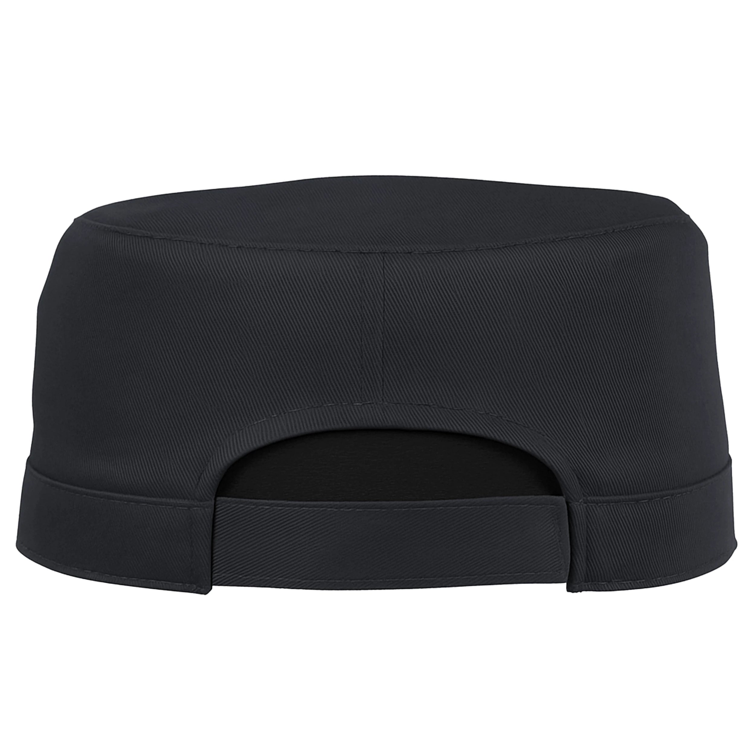 Rothco Military Adjustable Fatigue Cap Black Caps side detail photo