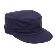 Rothco Military Adjustable Fatigue Cap Black Caps angled product photo