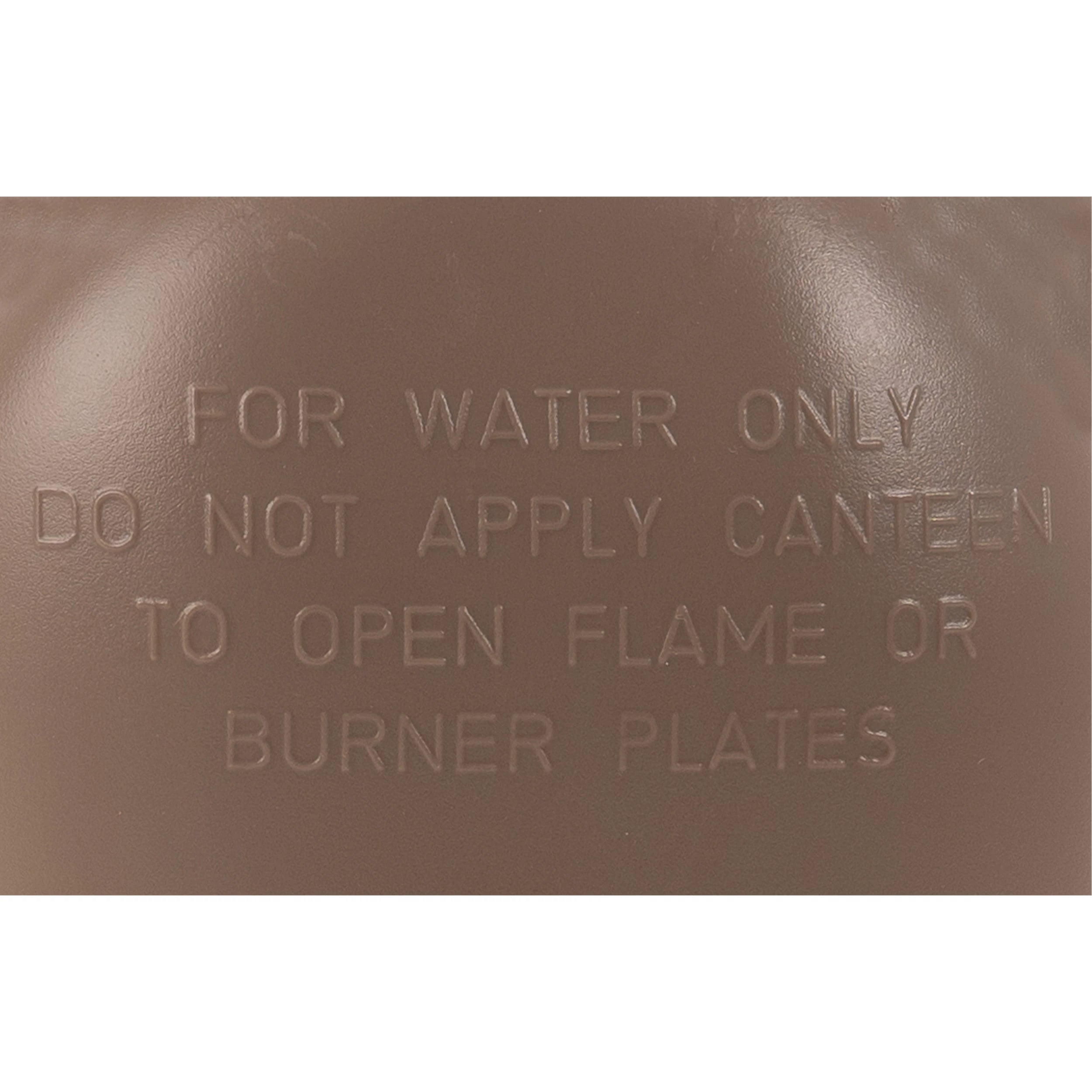 Rothco Genuine G.I. 3 Piece 1 Quart Plastic Canteen Olive close-up photo