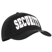 Rothco Security Deluxe Low Profile Cap Black / White Baseball reverse view