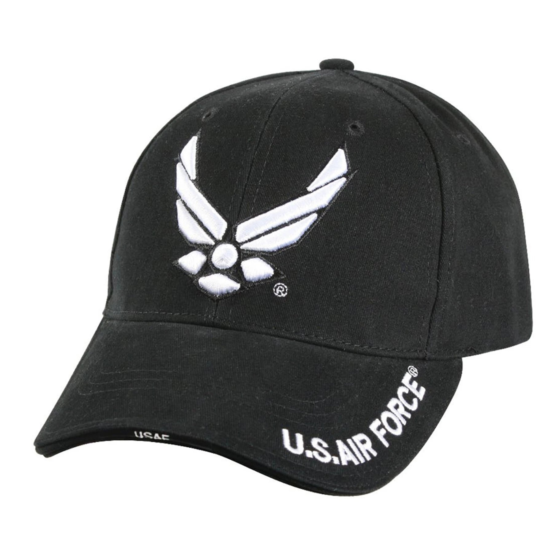 Rothco Deluxe U.S. Air Force Wing Low Profile Insignia Cap detail photo
