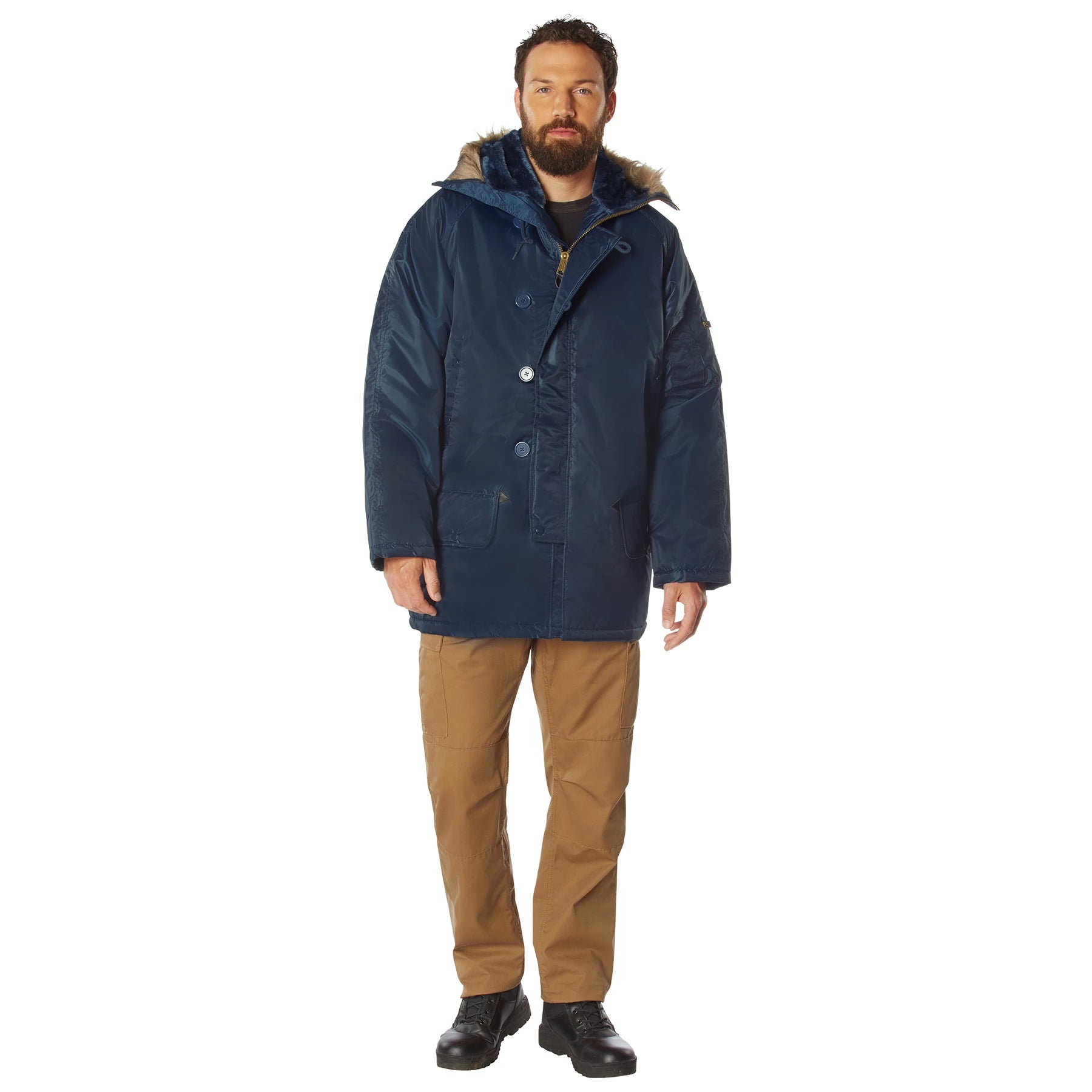 Rothco N-3B Parka Parkas reverse view Security Pro USA