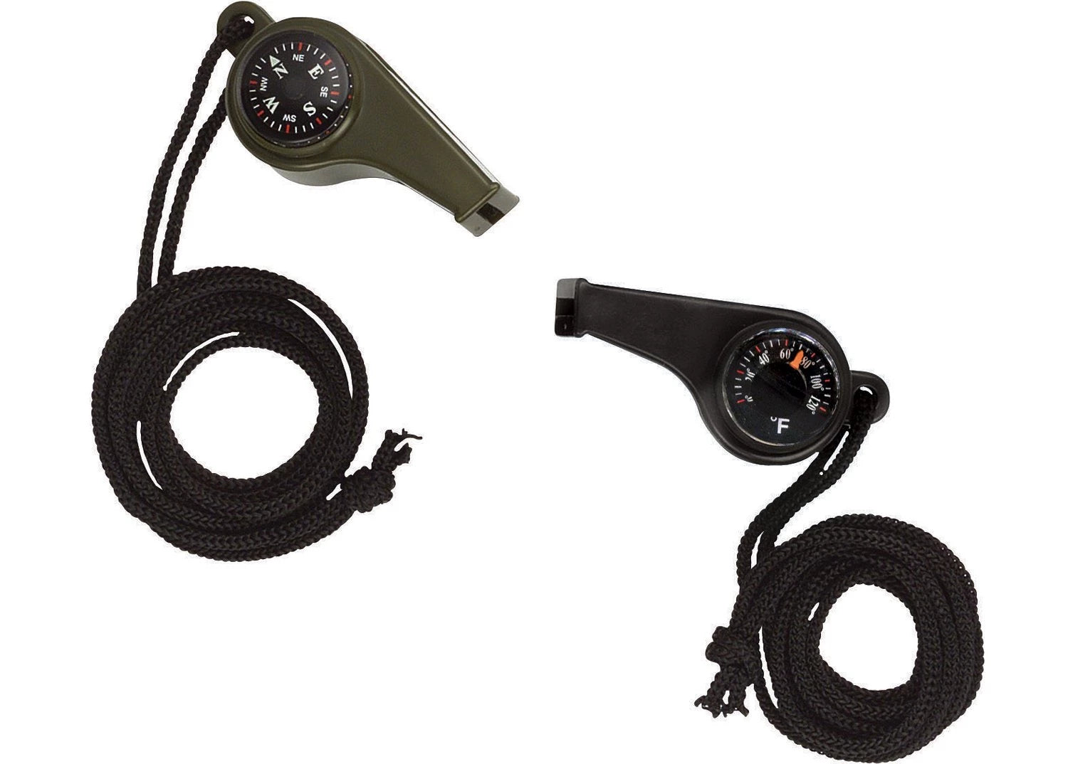 3-1 Super Whistle with Compass & Thermometer