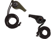 Rothco 3-1 Super Whistle with Compass & Thermometer Olive Drab additional view