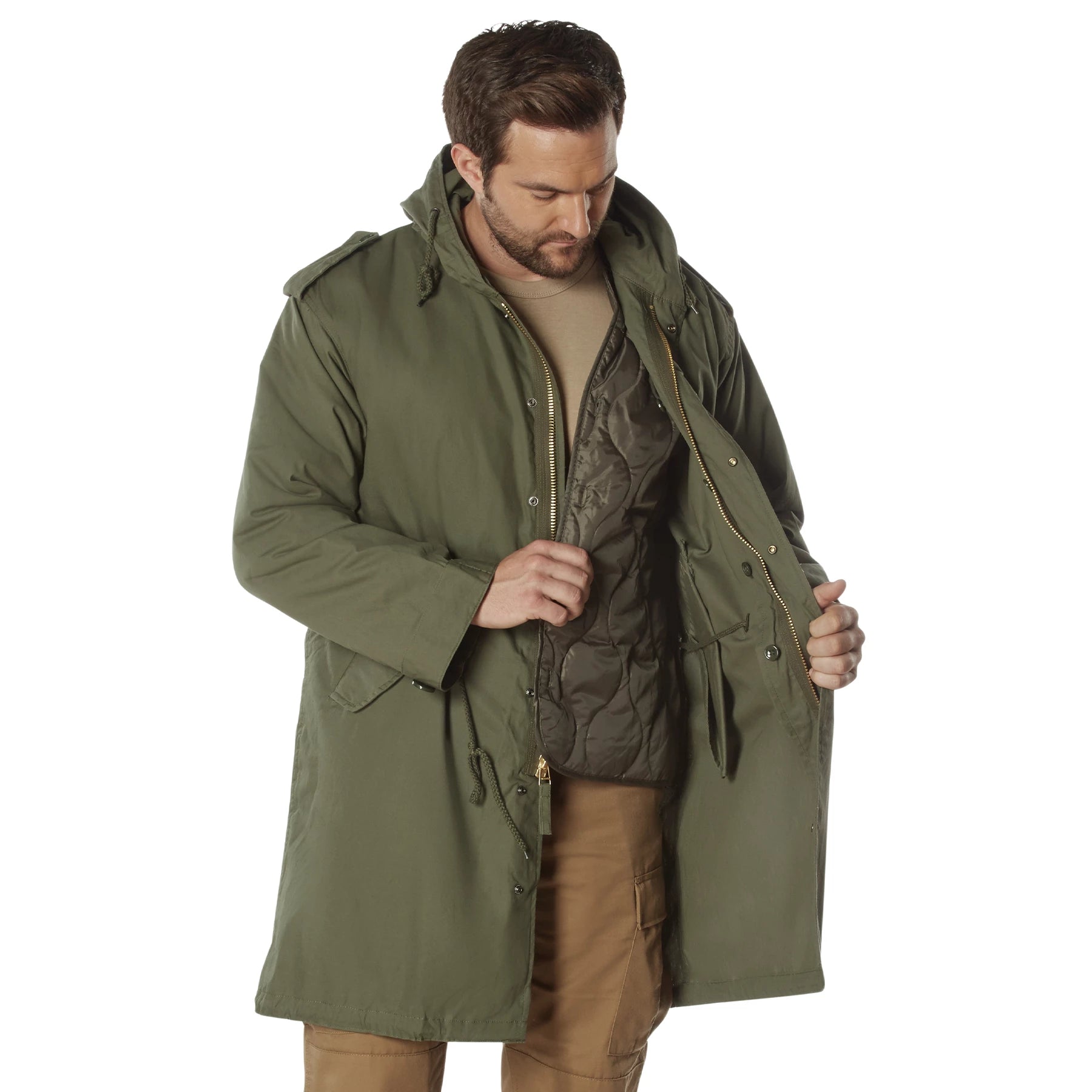 Rothco M-51 Fishtail Parka Parkas angled product photo