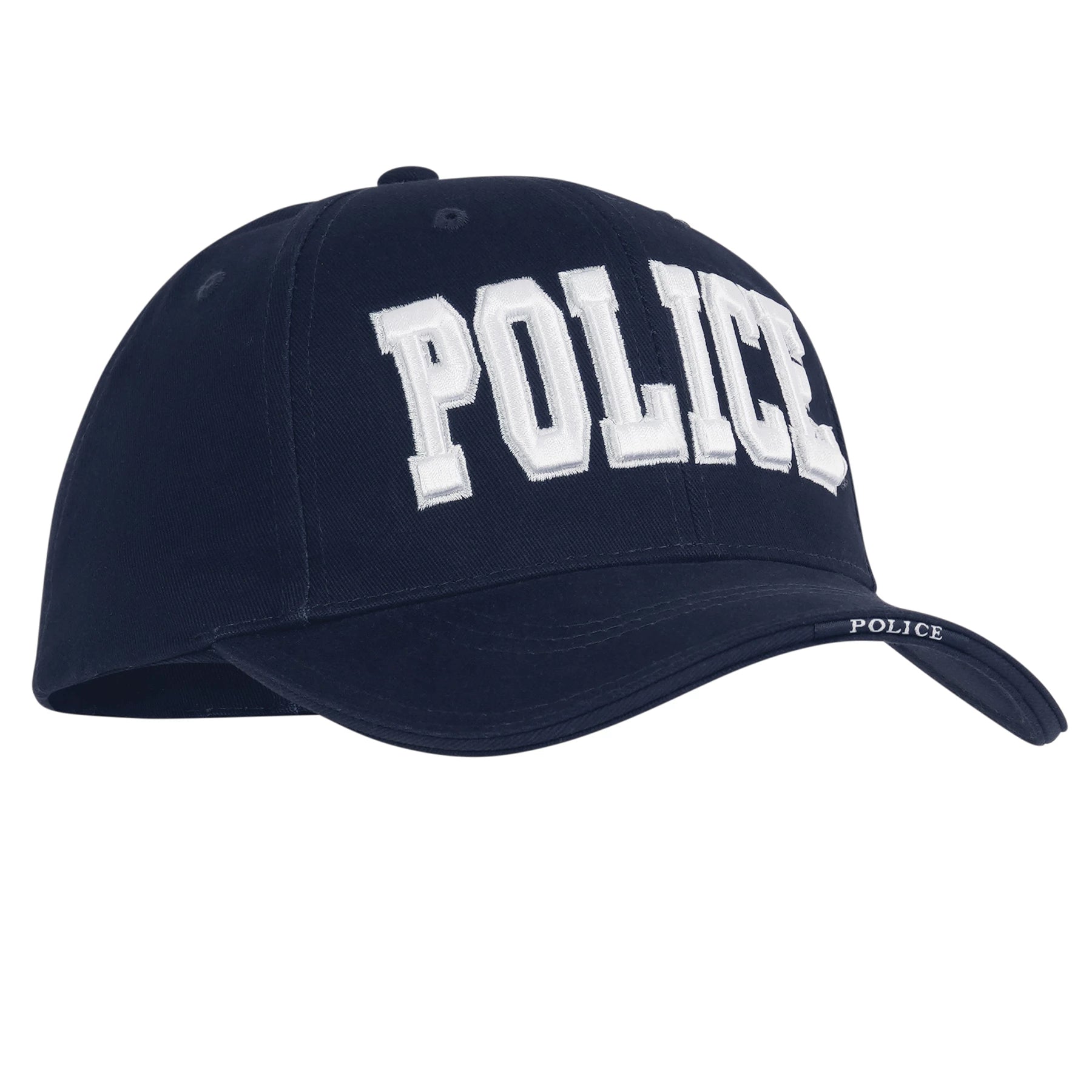 Rothco Deluxe Police Low Profile Cap Black / White Baseball alternate photo