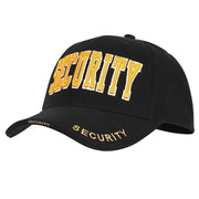 Rothco Security Deluxe Low Profile Cap Black / White Baseball additional view