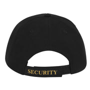 Rothco Security Deluxe Low Profile Cap Black / White Baseball alternate photo