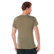Rothco Moisture Wicking T-Shirts AR 670-1 Compliant Military Gear angled product photo