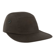 Rothco 5 Panel Rip-Stop Street Cap Black Military Caps side detail photo