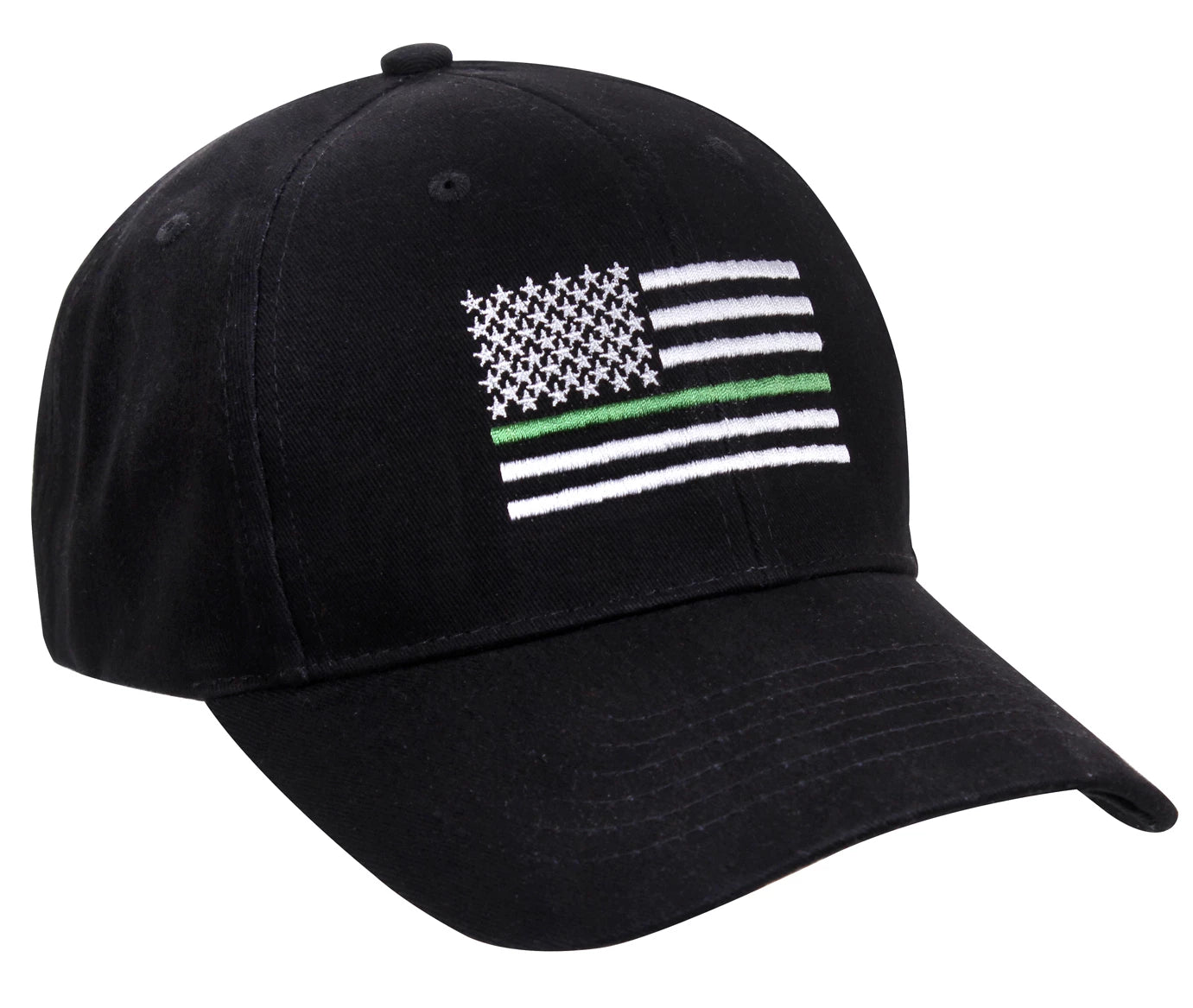 Rothco Thin Green Line Flag Low Pro Cap Profile Baseball detail photo