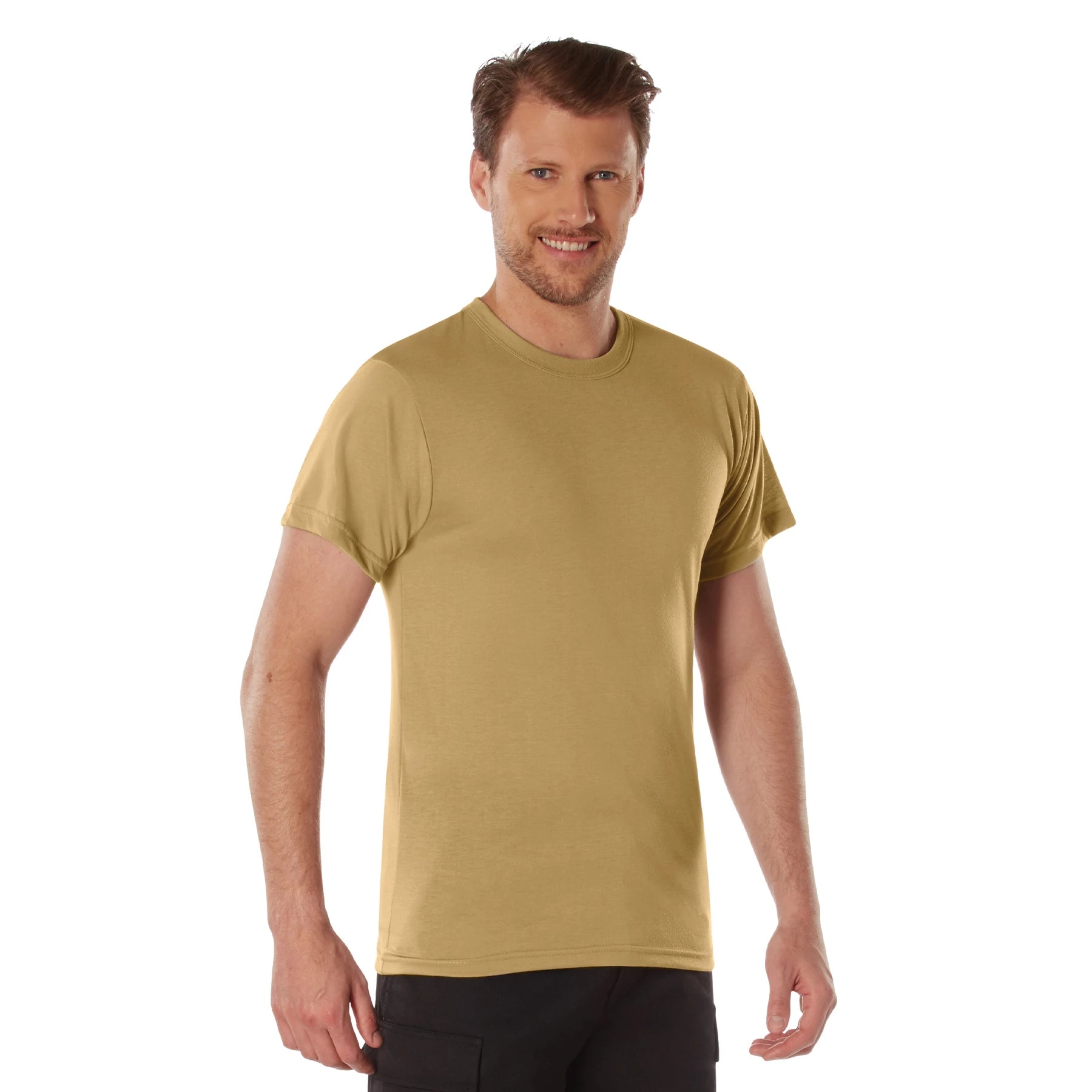 Rothco Moisture Wicking T-Shirts AR 670-1 Compliant Military Gear detail photo