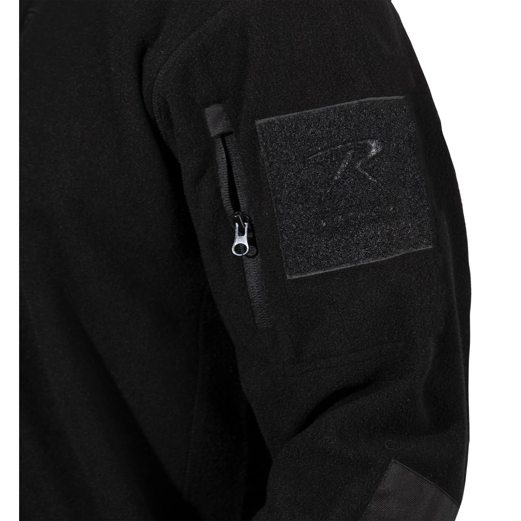 Rothco Quarter Zip Fleece Pullover Sneak Previews side detail photo