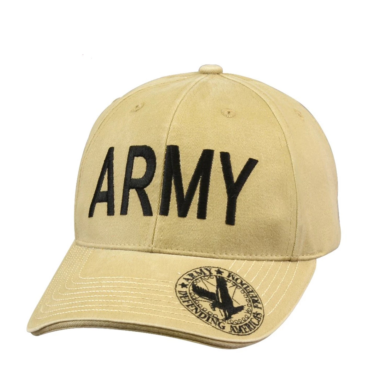 Rothco Vintage Deluxe Army Low Profile Insignia Cap