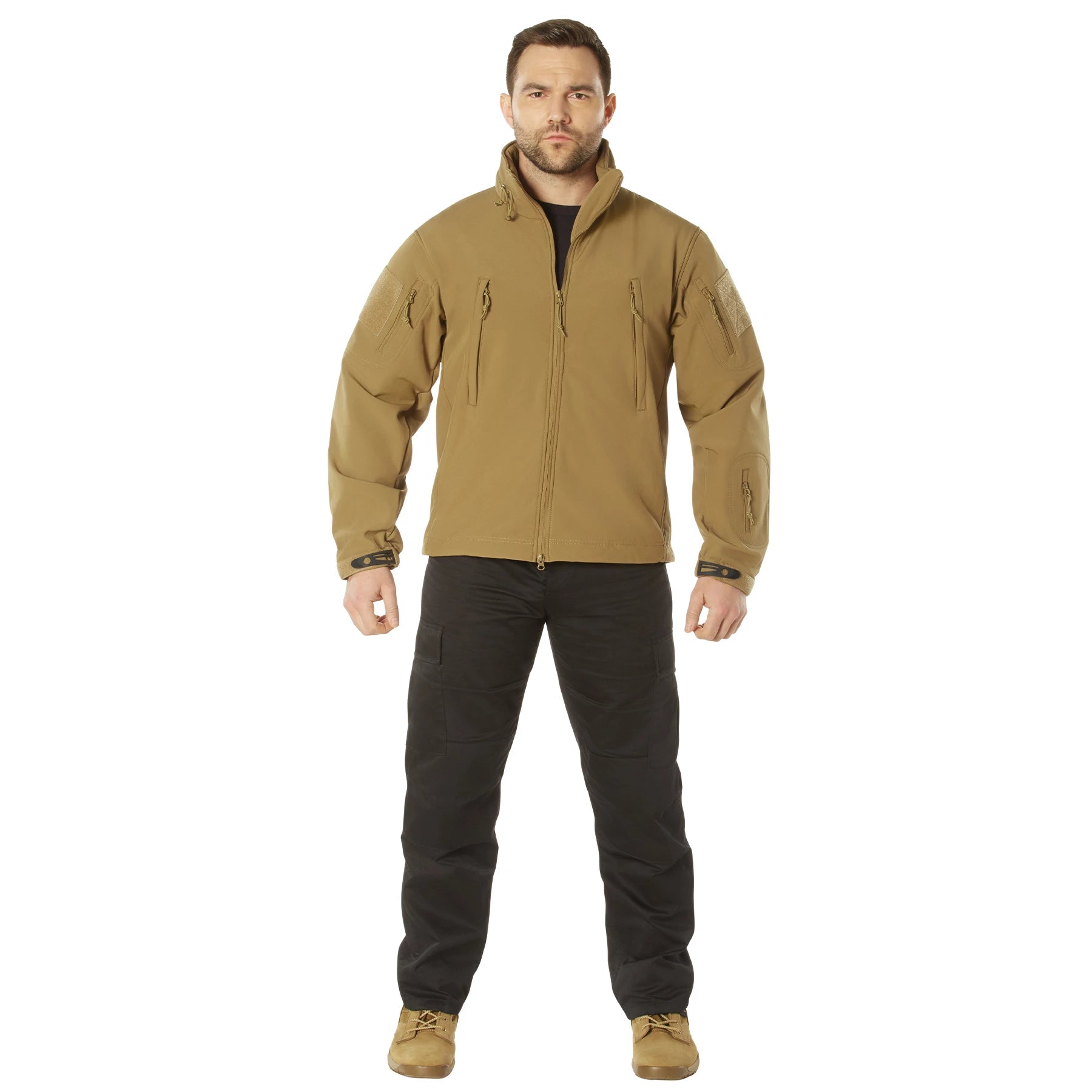Rothco Special Ops Soft Shell Jacket Fall/Winter Outerwear 23' side detail photo