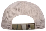 Rothco Tactical Mesh Back Cap With Embroidered US Flag MultiCam reverse view