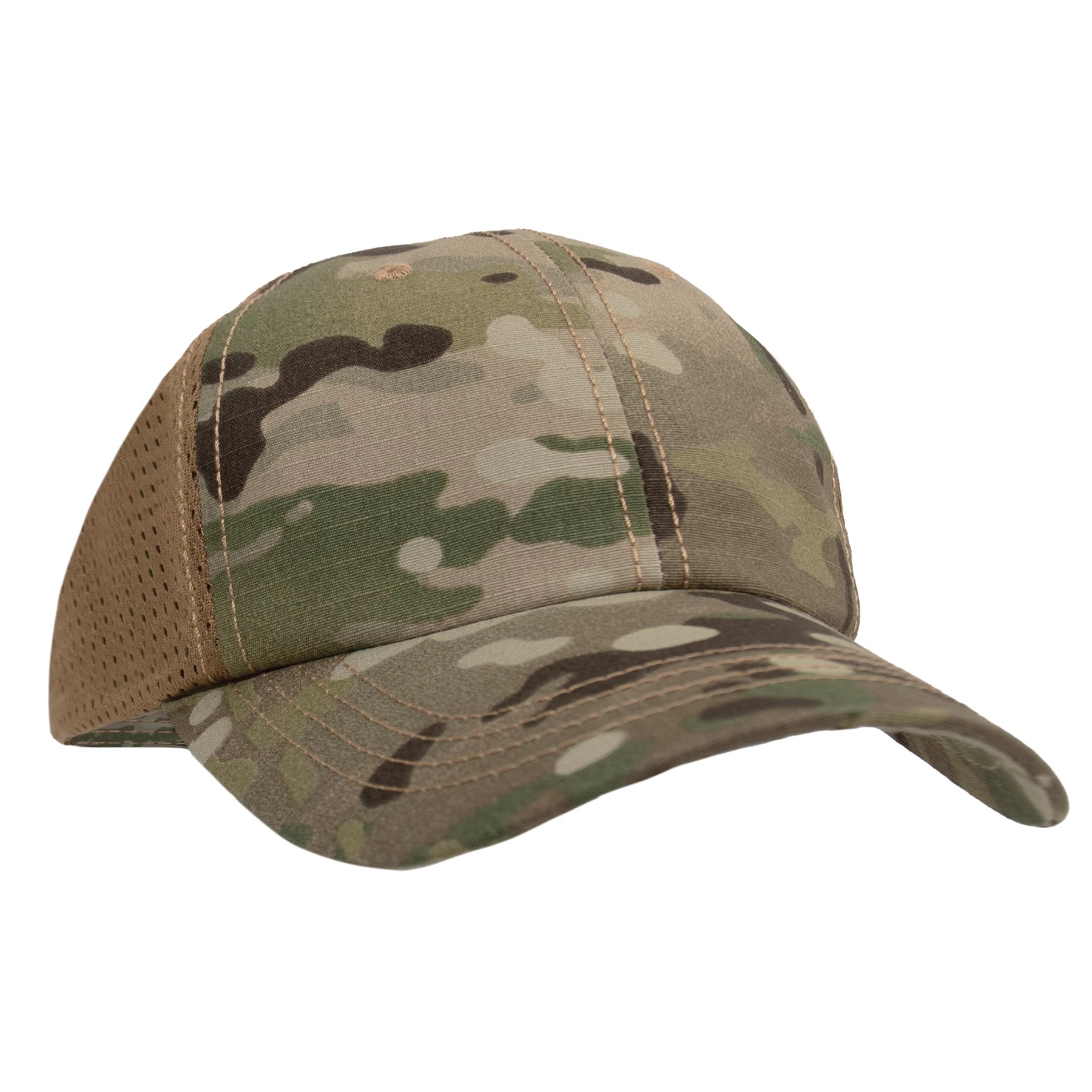 Rothco MultiCam/OCP Tactical Mesh Back Cap Low Profile Baseball Caps detail photo