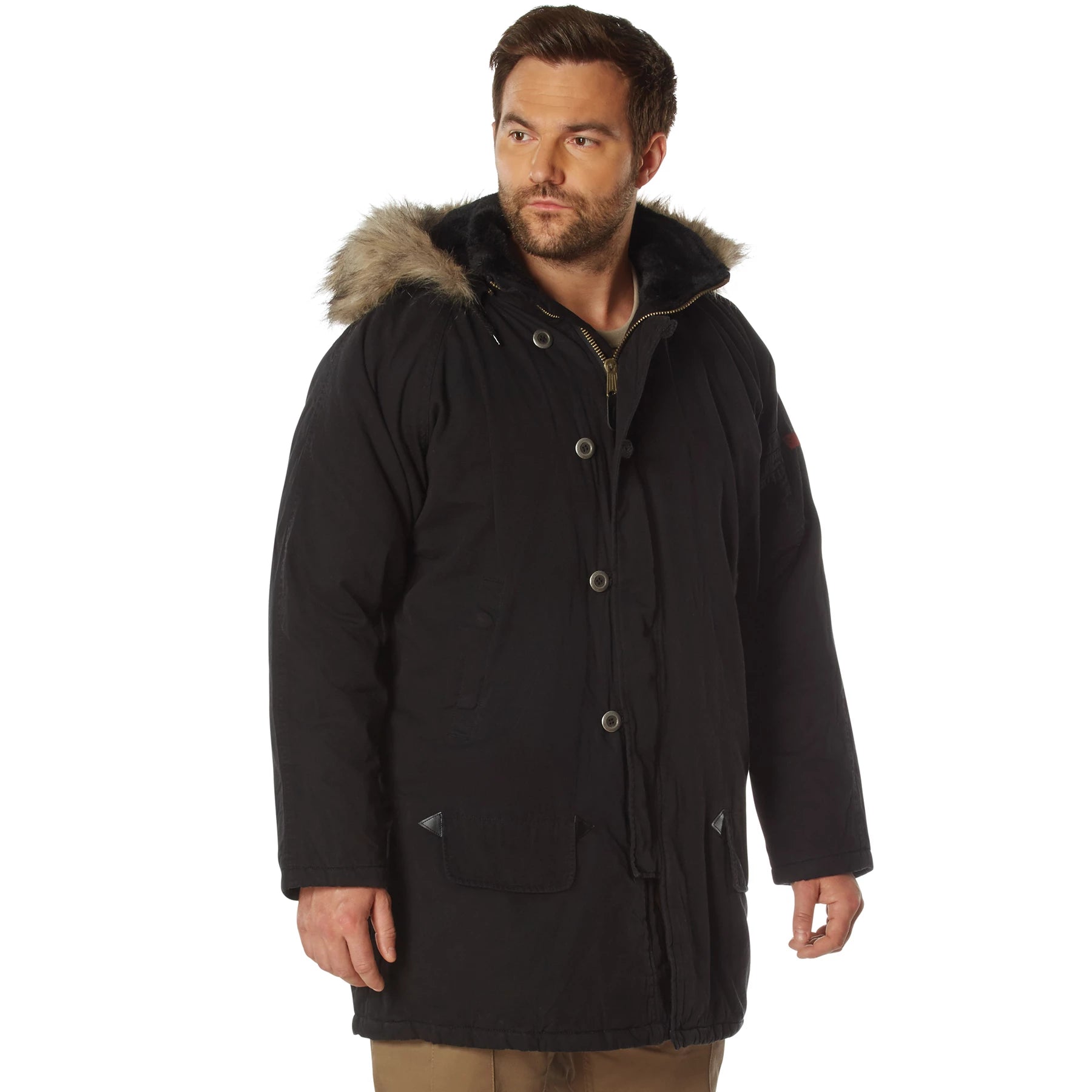 Rothco Vintage N-3B Parka Parkas angled product photo