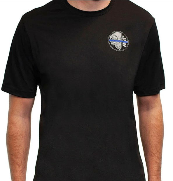 ASP Blue Line T-Shirt, Sport Tek