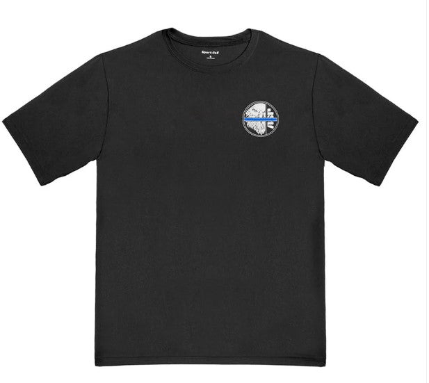 ASP Blue Line T-Shirt, Sport Tek