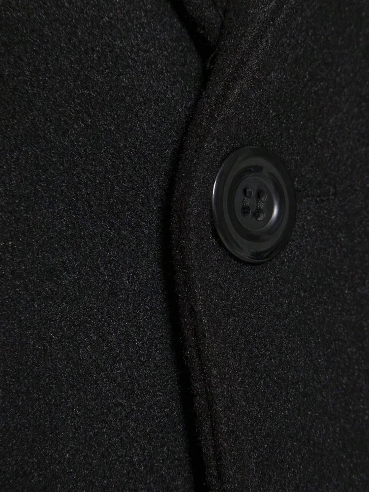 Men's Woolen Coat Jacket, Casual Overcoat