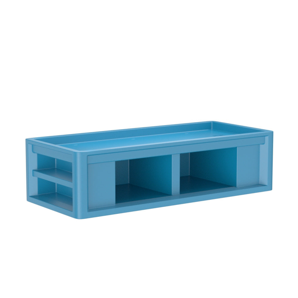 Cortech Endurance Bed 1.0 7601SB molded jail bed in slate blue