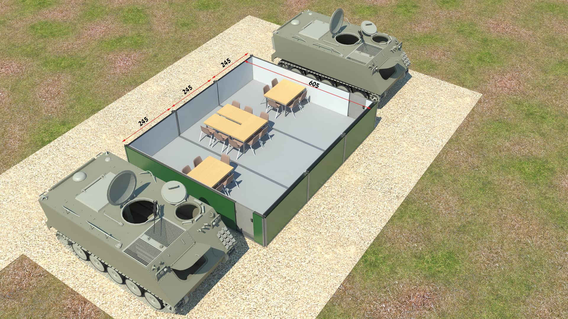 Enemy Guard Posts Mifram Fortified Front Line Posts | Command posts
