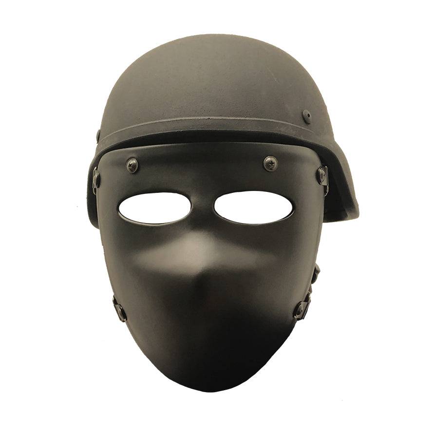 Ballistic Half Face Mask & Mich Helmet IIIA