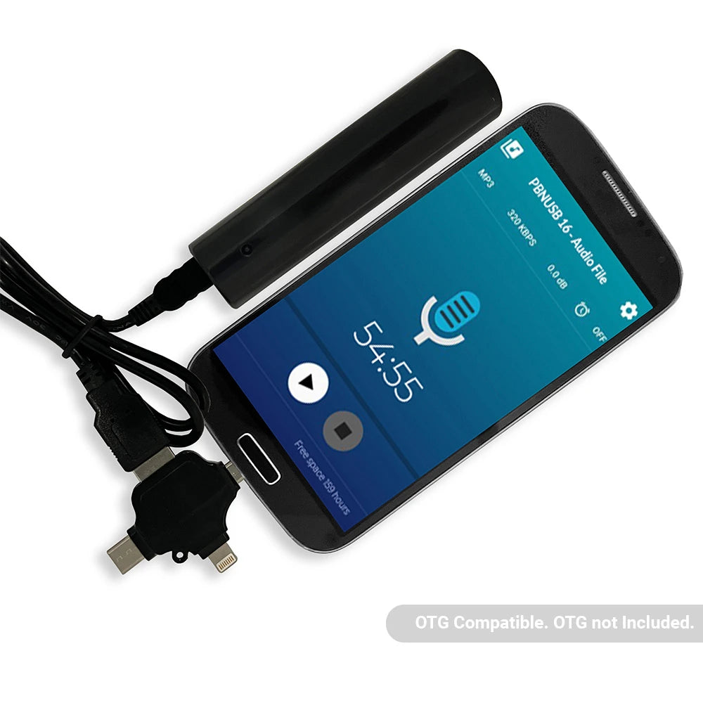 K-BANK – Long Life Covert Audio Recorder 150 Days Standby