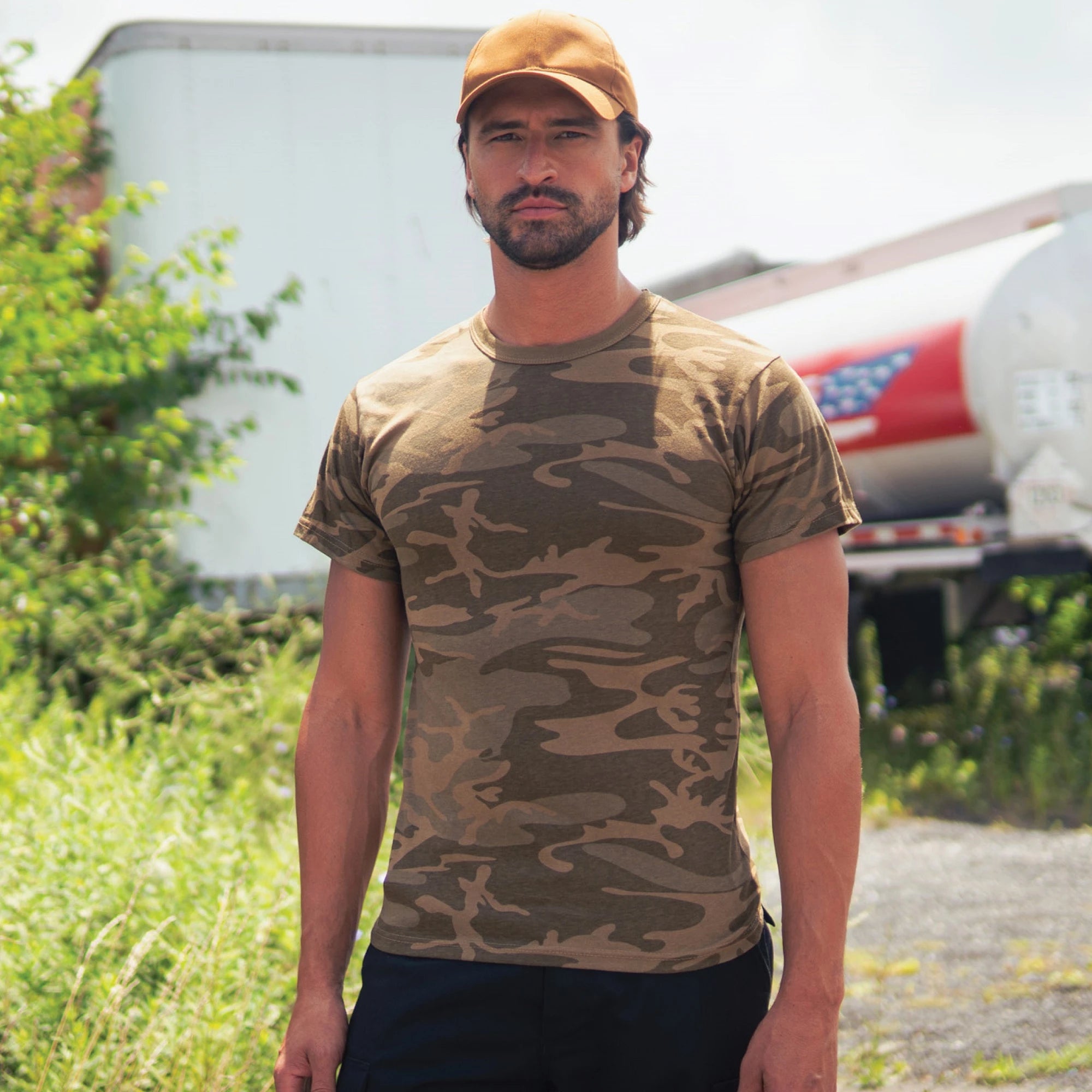 Rothco Camo T-Shirt T-Shirts detail photo Security Pro USA
