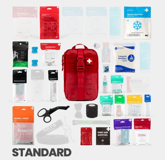 My Risk Kit My Medic MYFAK First Aid Kit | Security Pro USA