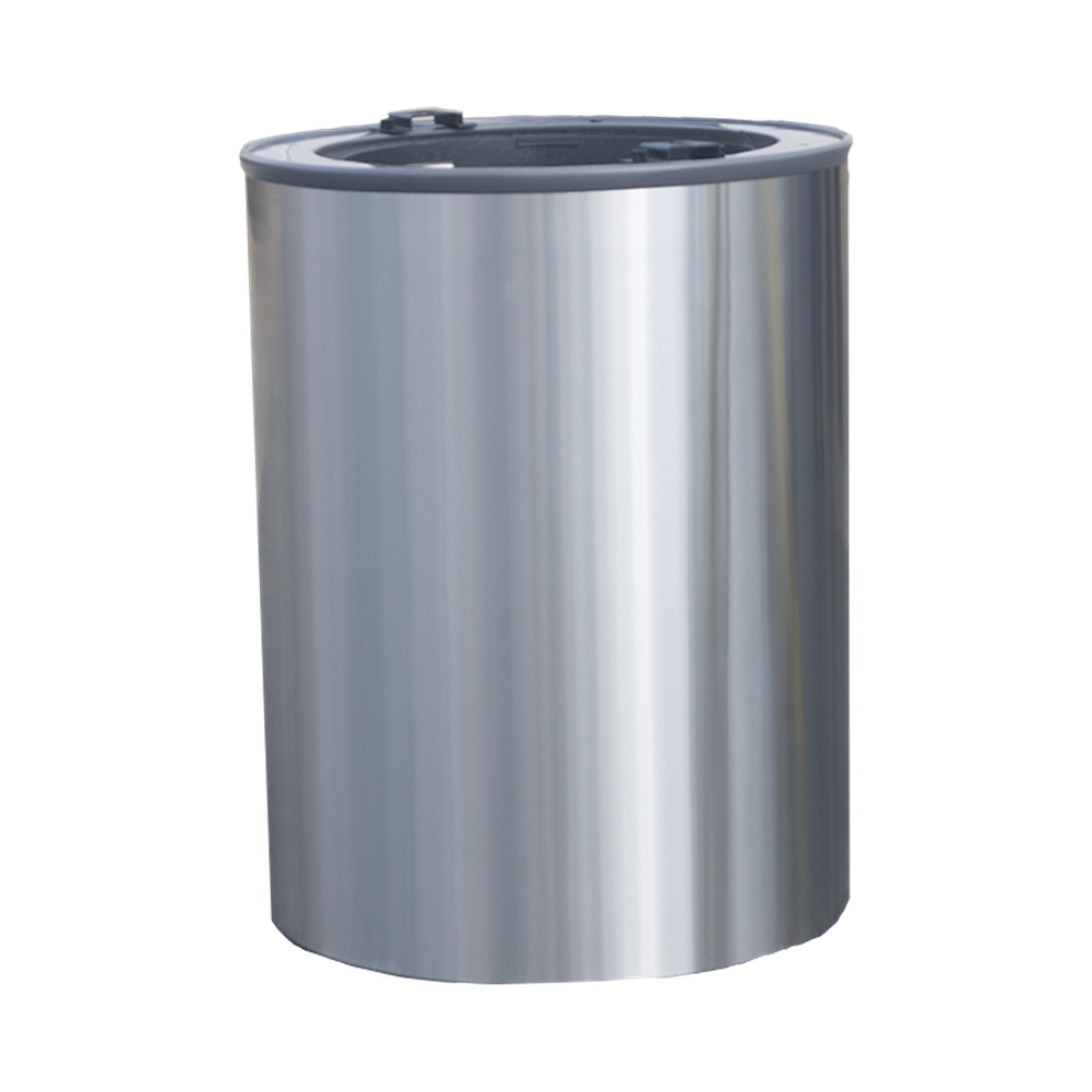 Mistral BCR blast-mitigating trash can for airports and public venues