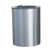 Mistral BCR blast-mitigating trash can for airports and public venues