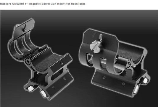 Nitecore GM02MH Magnetic Barrel Gun Mount for Flashlights