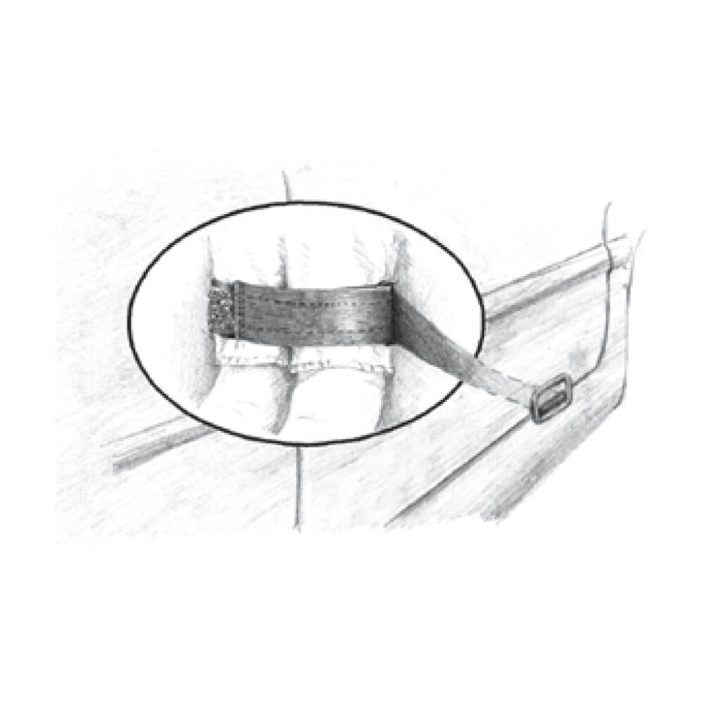 Edge Control Strap Nylon Control Strap