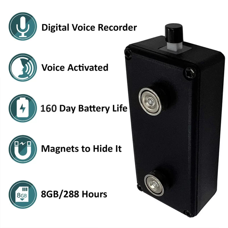 PBN-BVIM – Black Vox Internal Long Life Audio Recorder