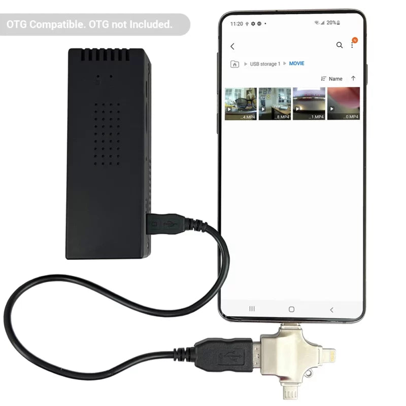 Cam-Vox 72 Internal 1080P 128GB DVR – 9 Hours Continuous