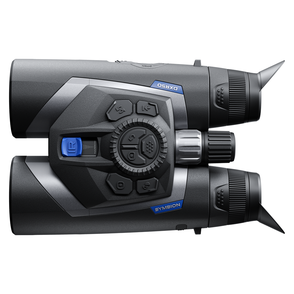 Black and gray device with Symbion branding on a white background