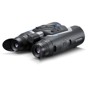 Pulsar digital night vision binoculars on a white background