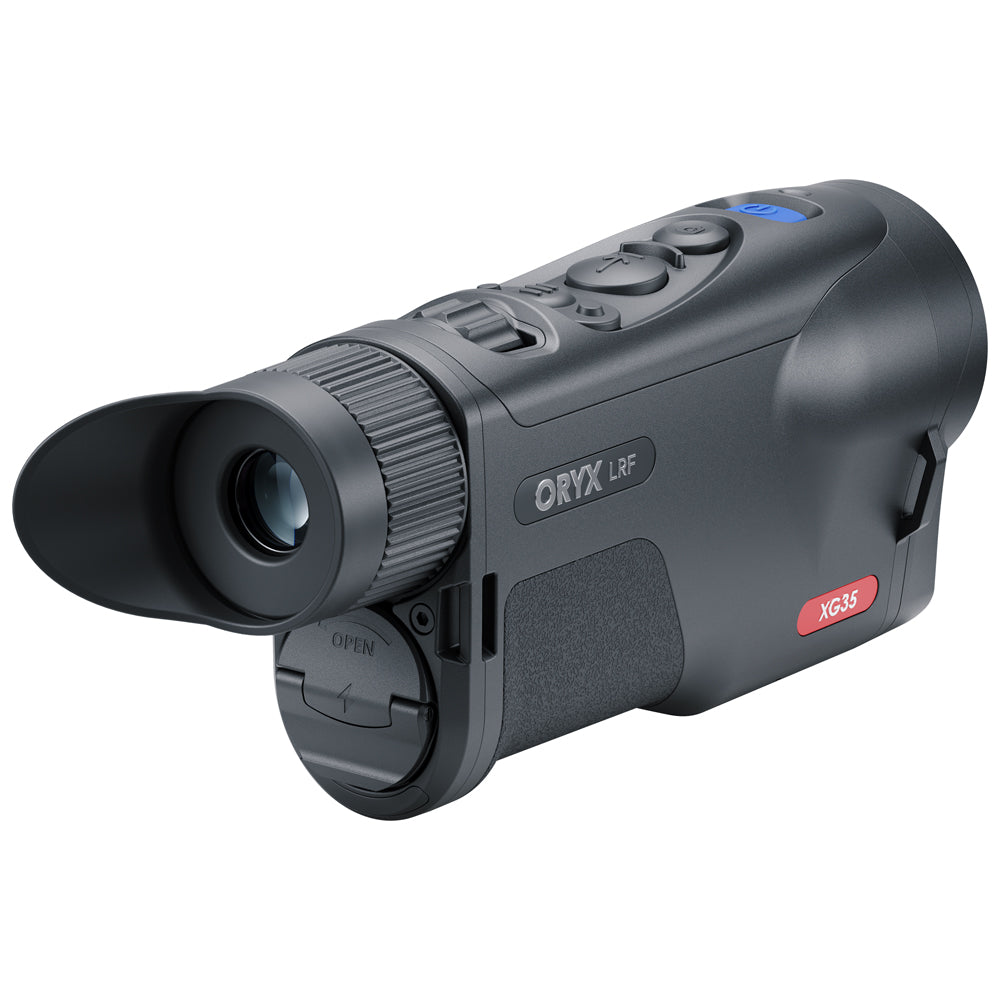 Oryx LRF XC35 thermal imaging device on a white background
