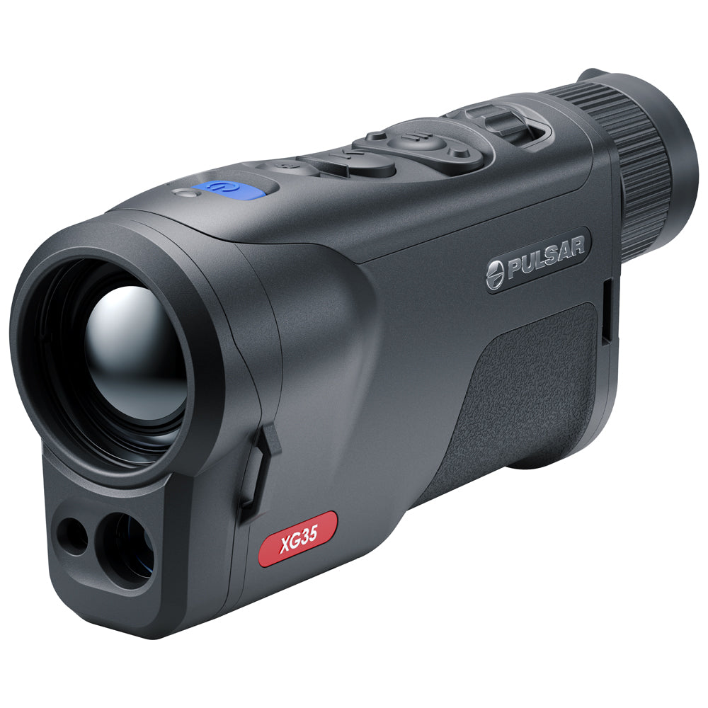 Rangefinder with Pulsar branding on a white background