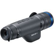 Black thermal imaging monocular with 'TELOS' branding on a white background