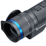 Pulsar thermal imaging monocular on a white background