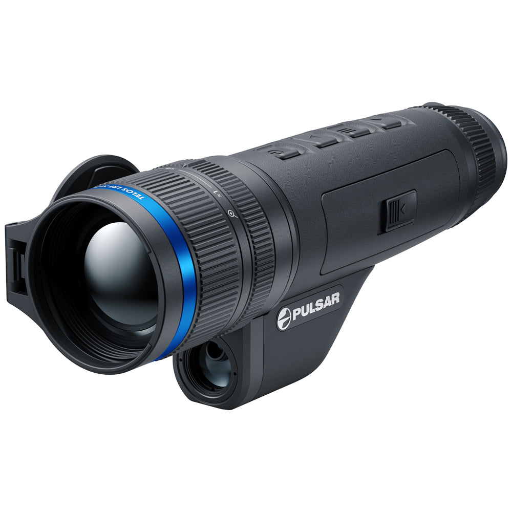 Pulsar thermal imaging monocular on a white background